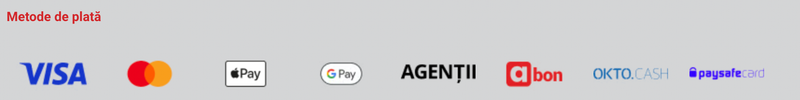 Metode de plată în cele mai bune cazinouri online România
